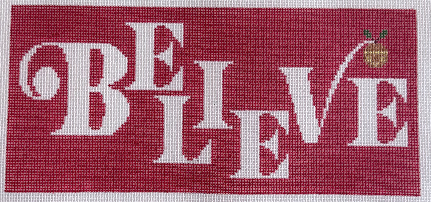 Believe sign