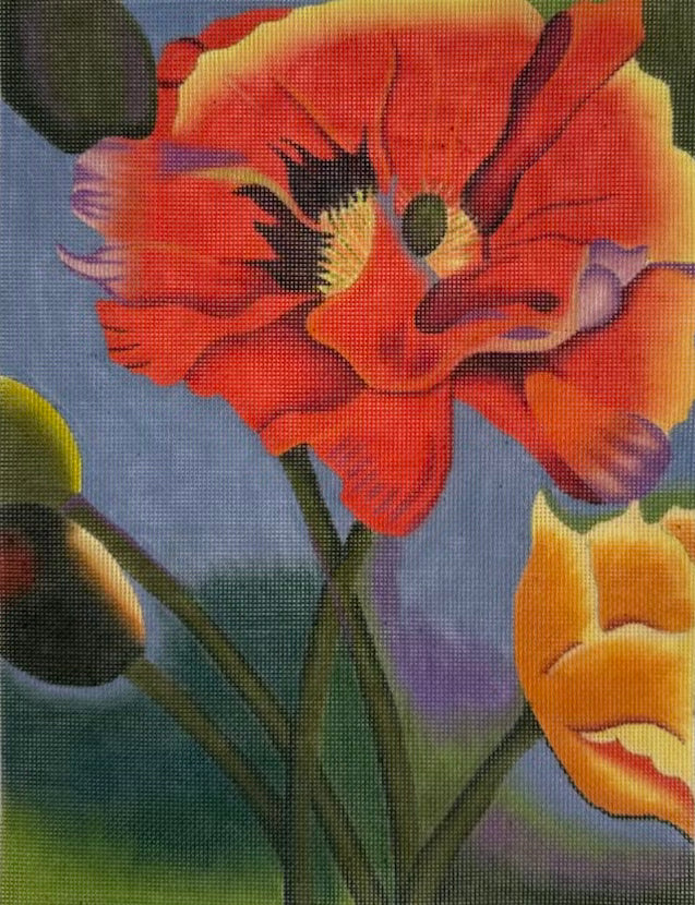 Orange Poppies