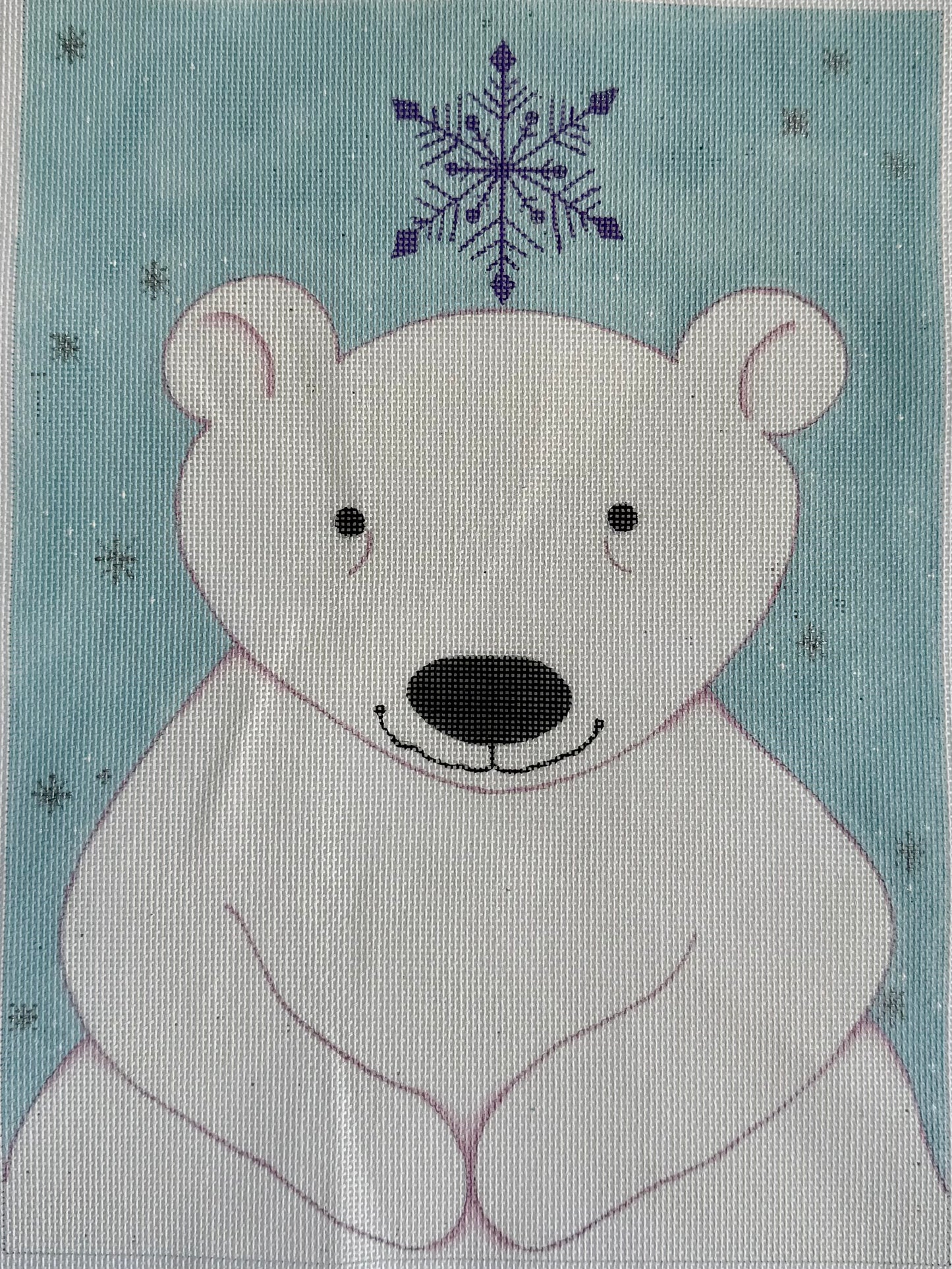 Polar Bear with North Star