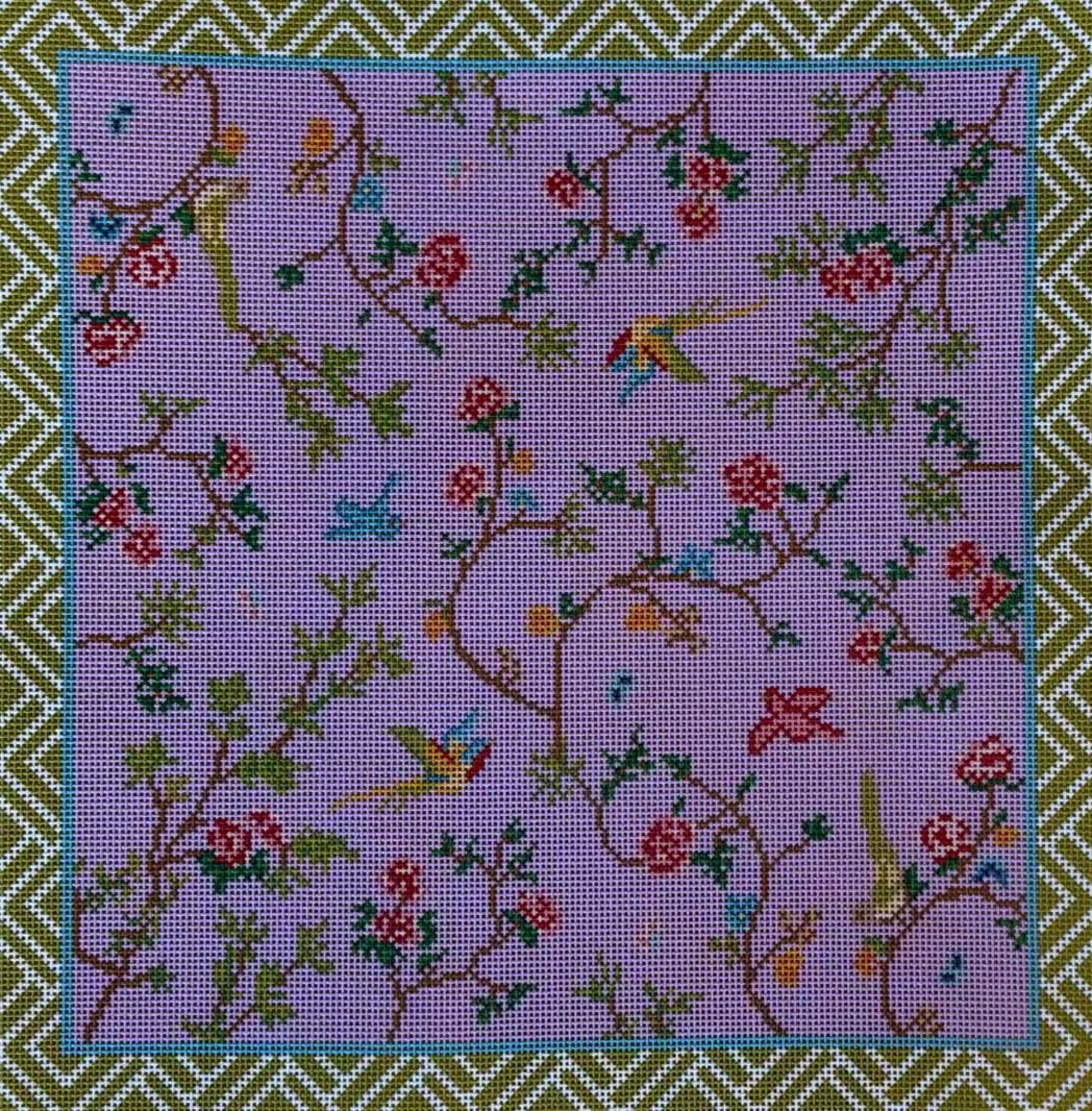 Birds and Flowers on Branches
