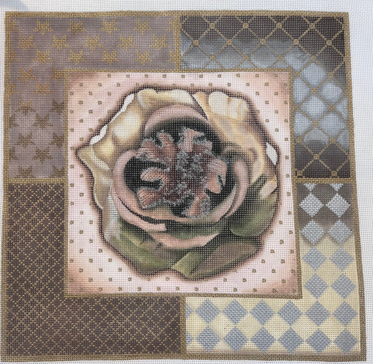 Platinum Rose Collage
