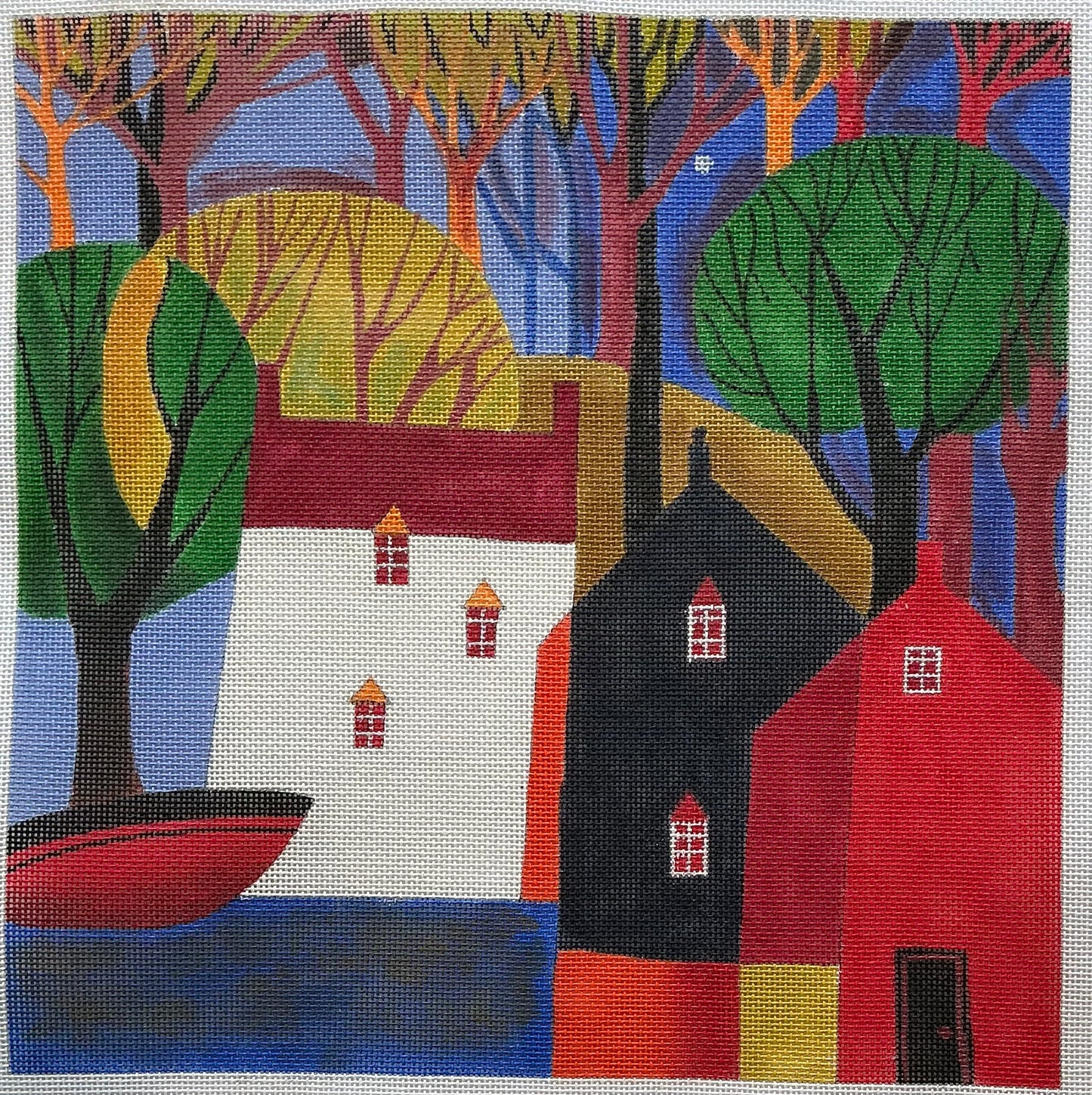 Red Buildings