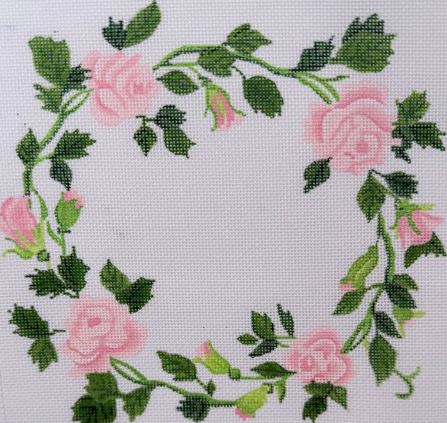 Pink Rose Wreath