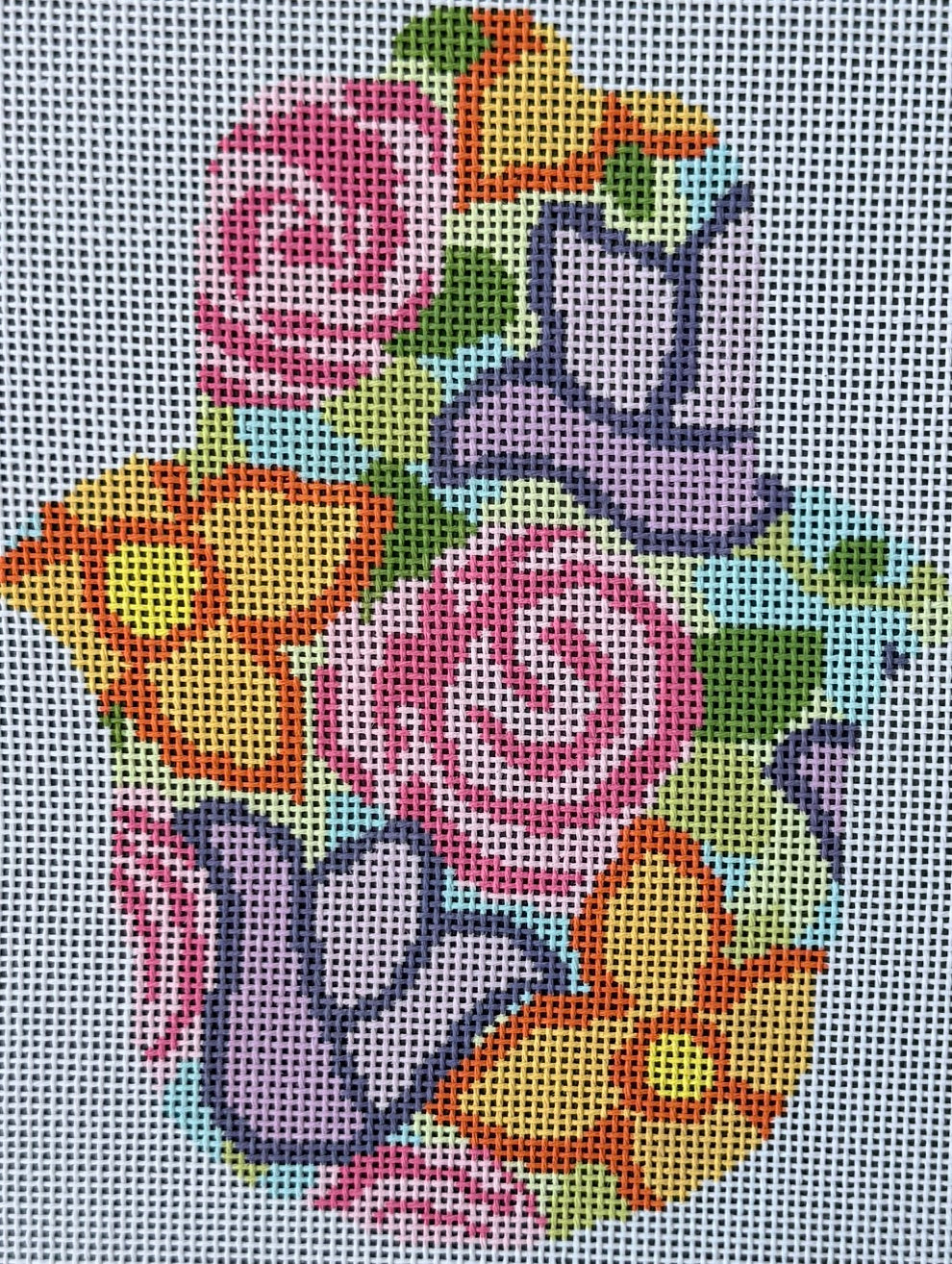Floral Hamsa
