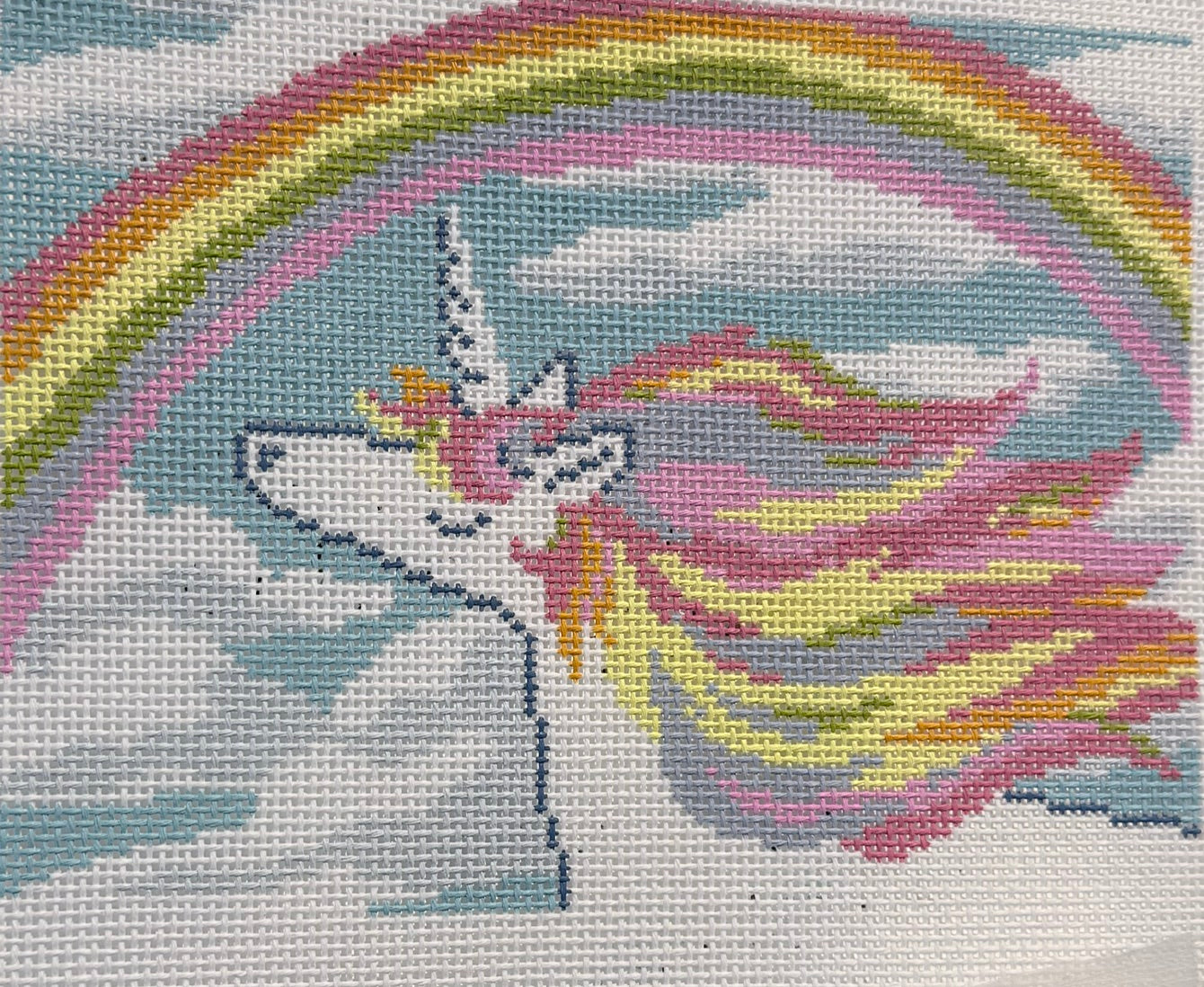 Unicorn with Rainbow