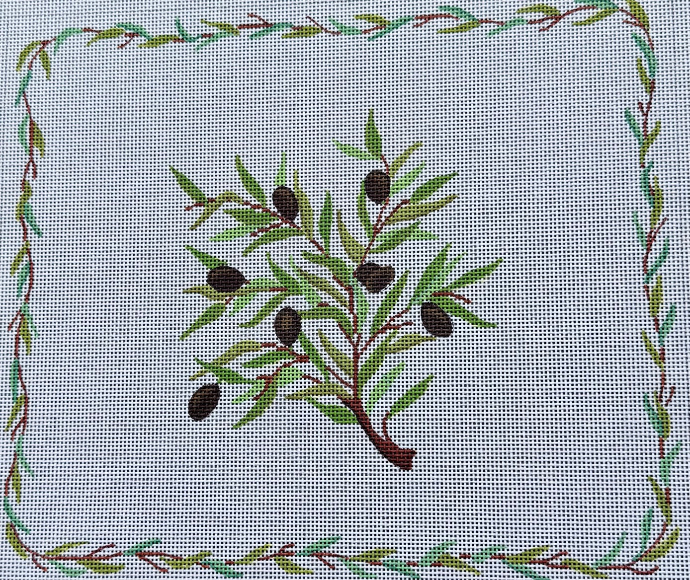 Tallis Bag with Olives and Branches