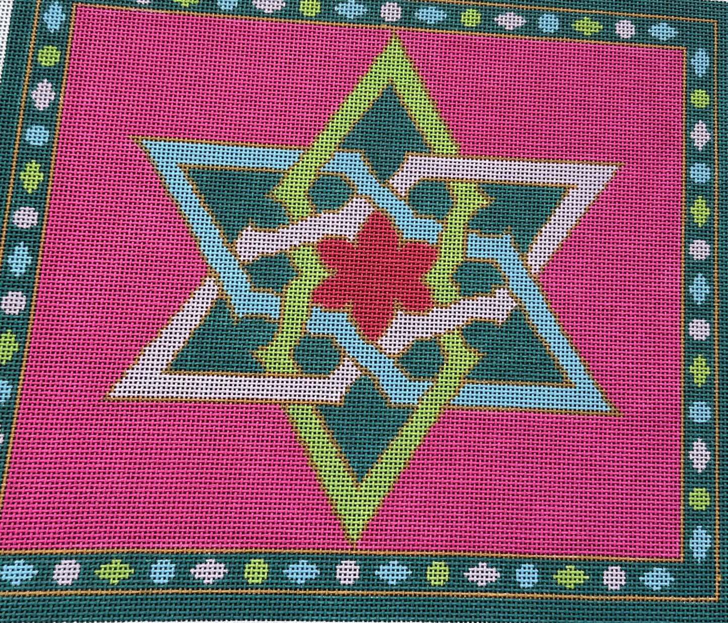 Tallis Bag in Bright Colors with Star of David