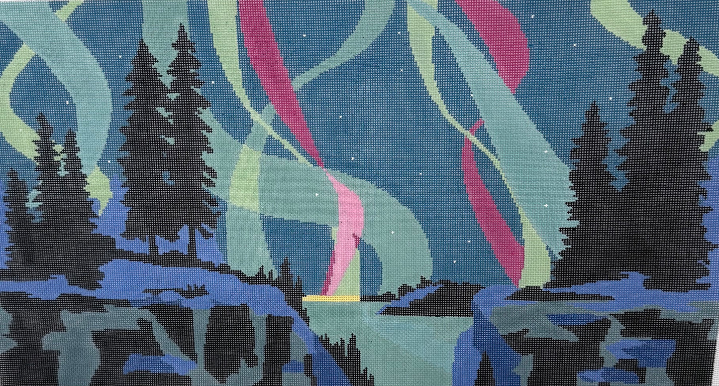 Northern Lights Scene
