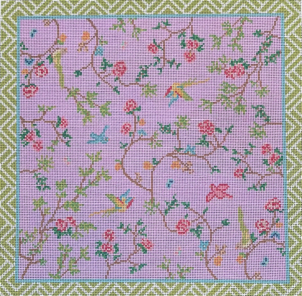 Birds and Flowers on Branches