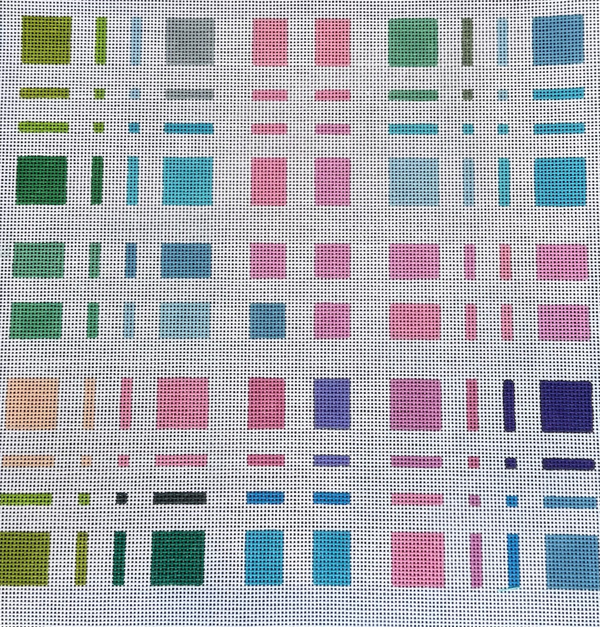 Multicolored Abstrct and Geometric Squares and Rectangles