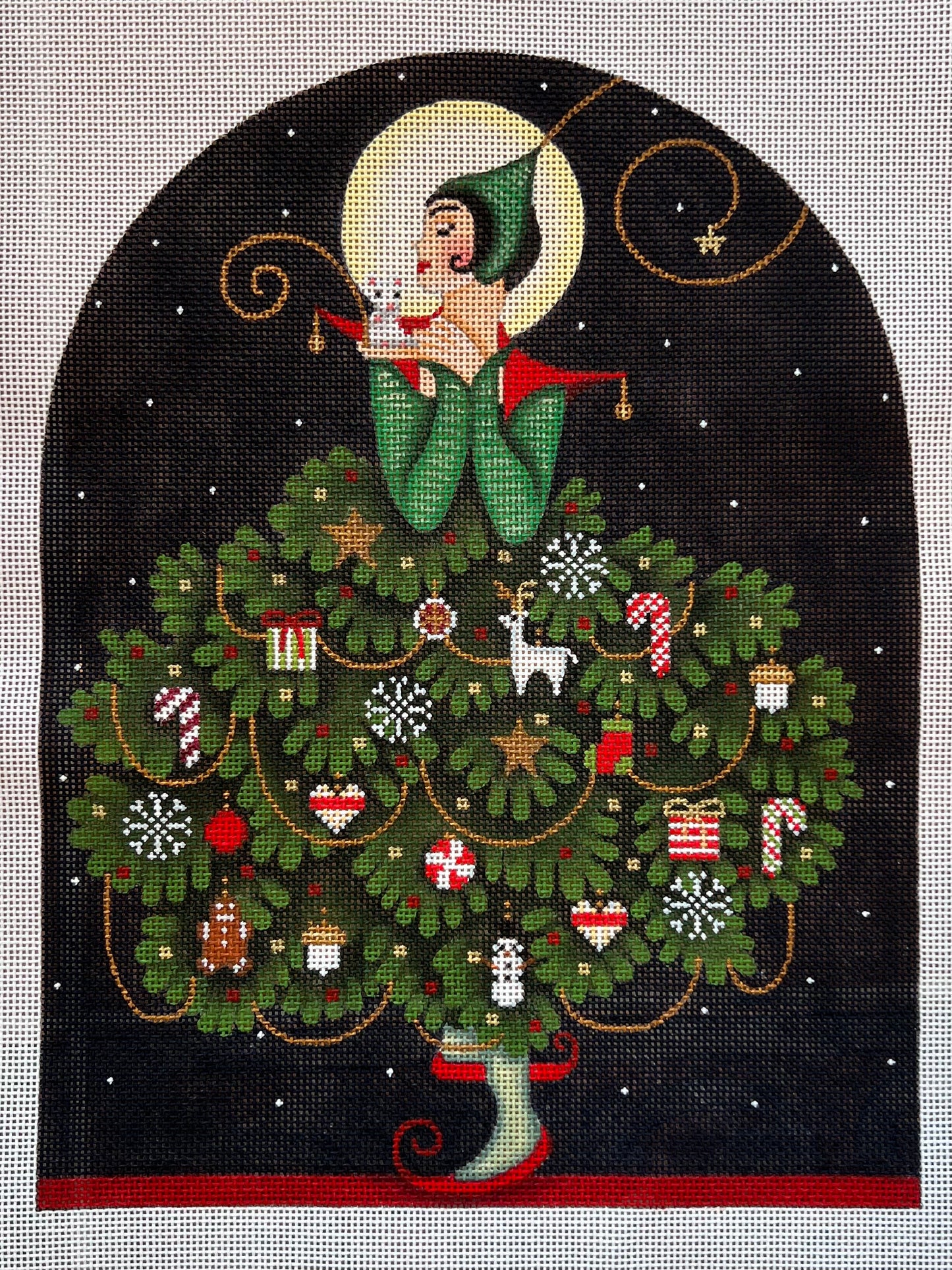 Christmas Tree Lady
