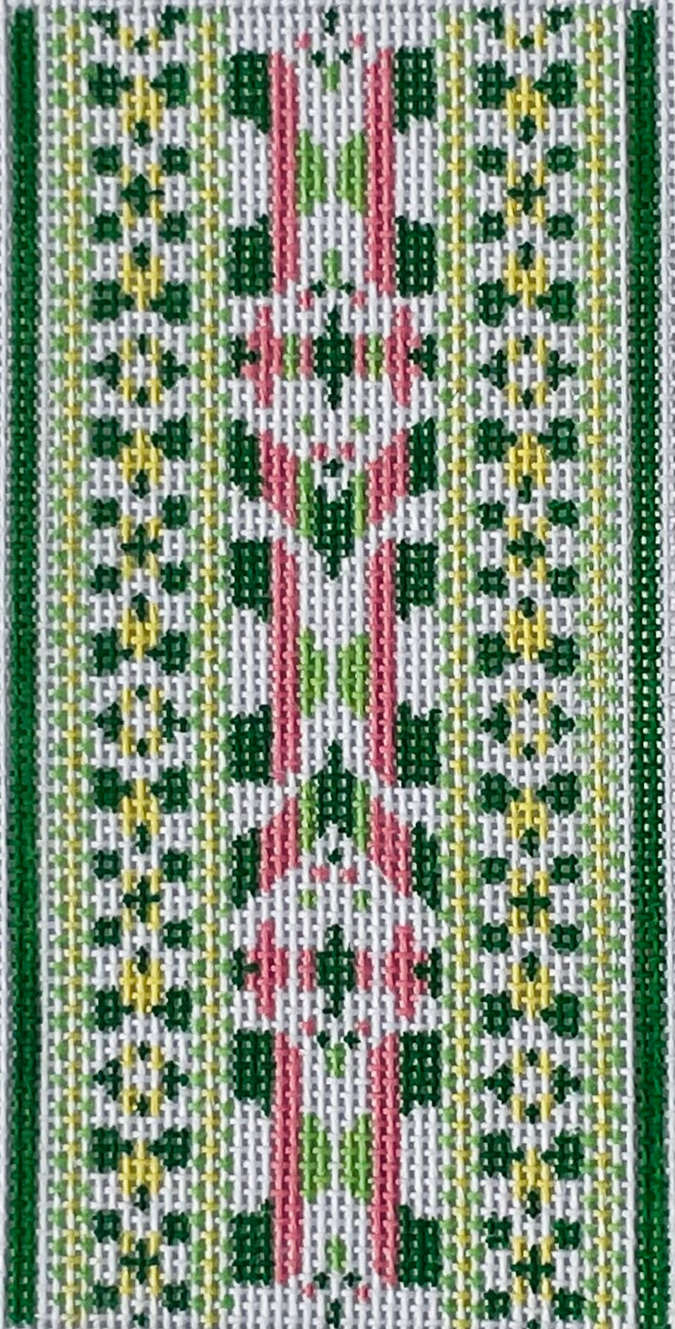 Green and Pink Eyeglass Case