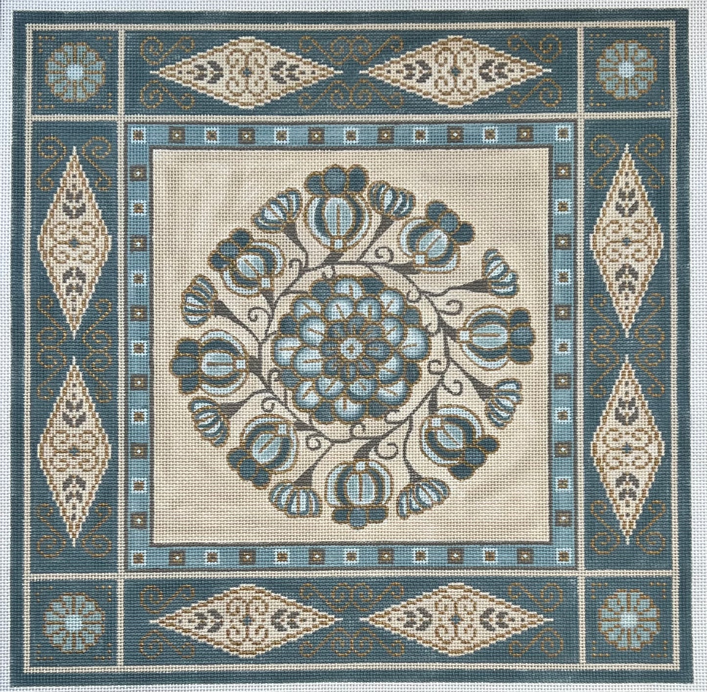 Geometric Floral Design