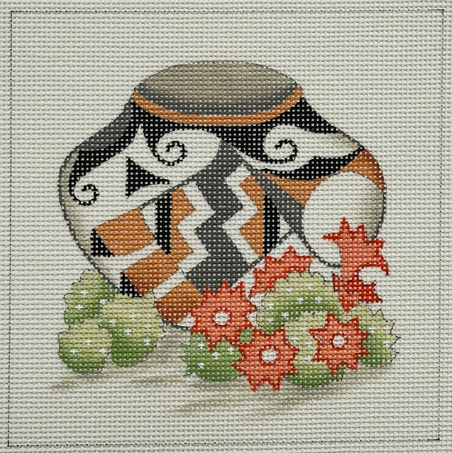 Copper and Black Pot