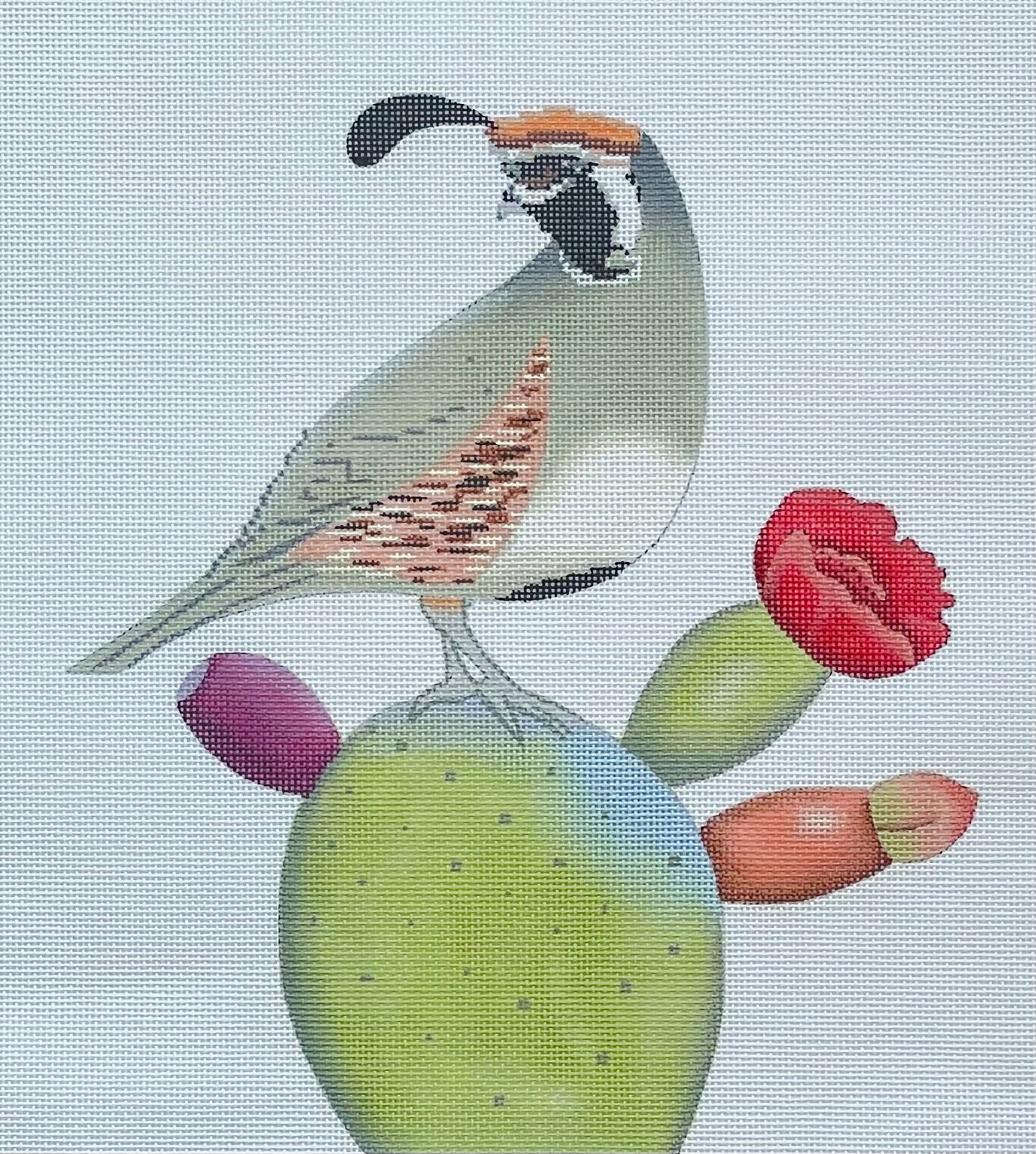 Perched Quail