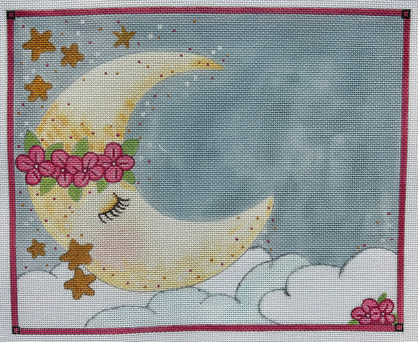 Sleeping Moon (Pink)