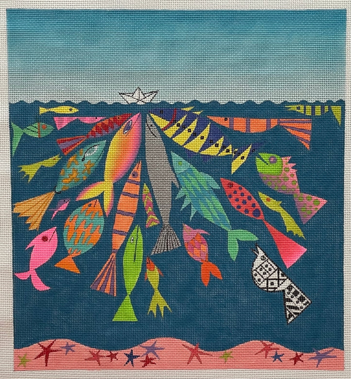 Origami and Rainbow Fish