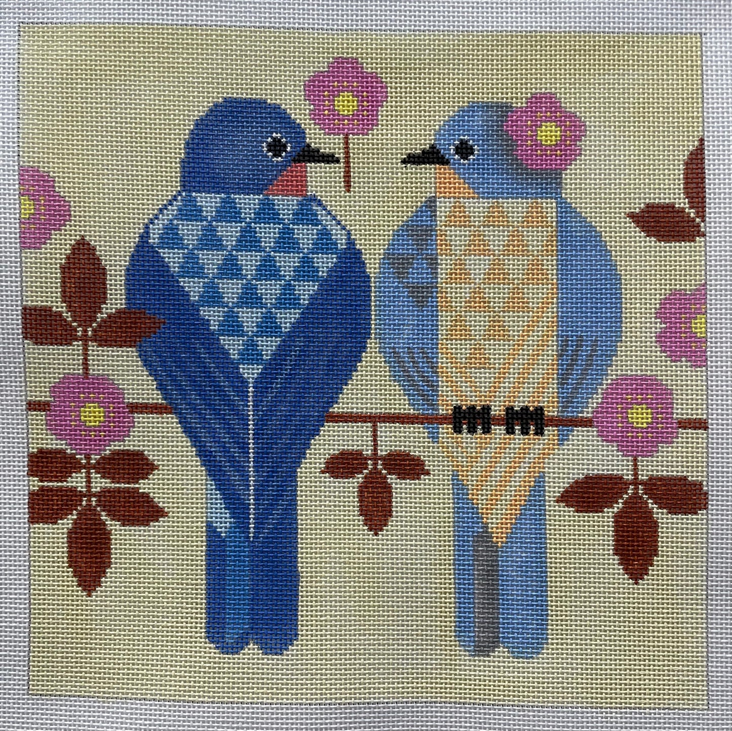 Blue Love Birds