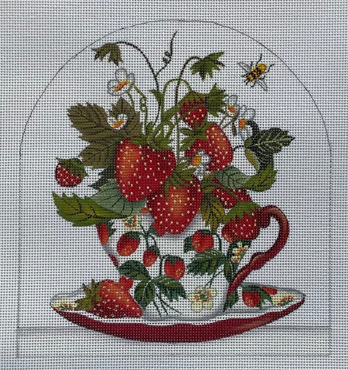 Strawberries In A Cup
