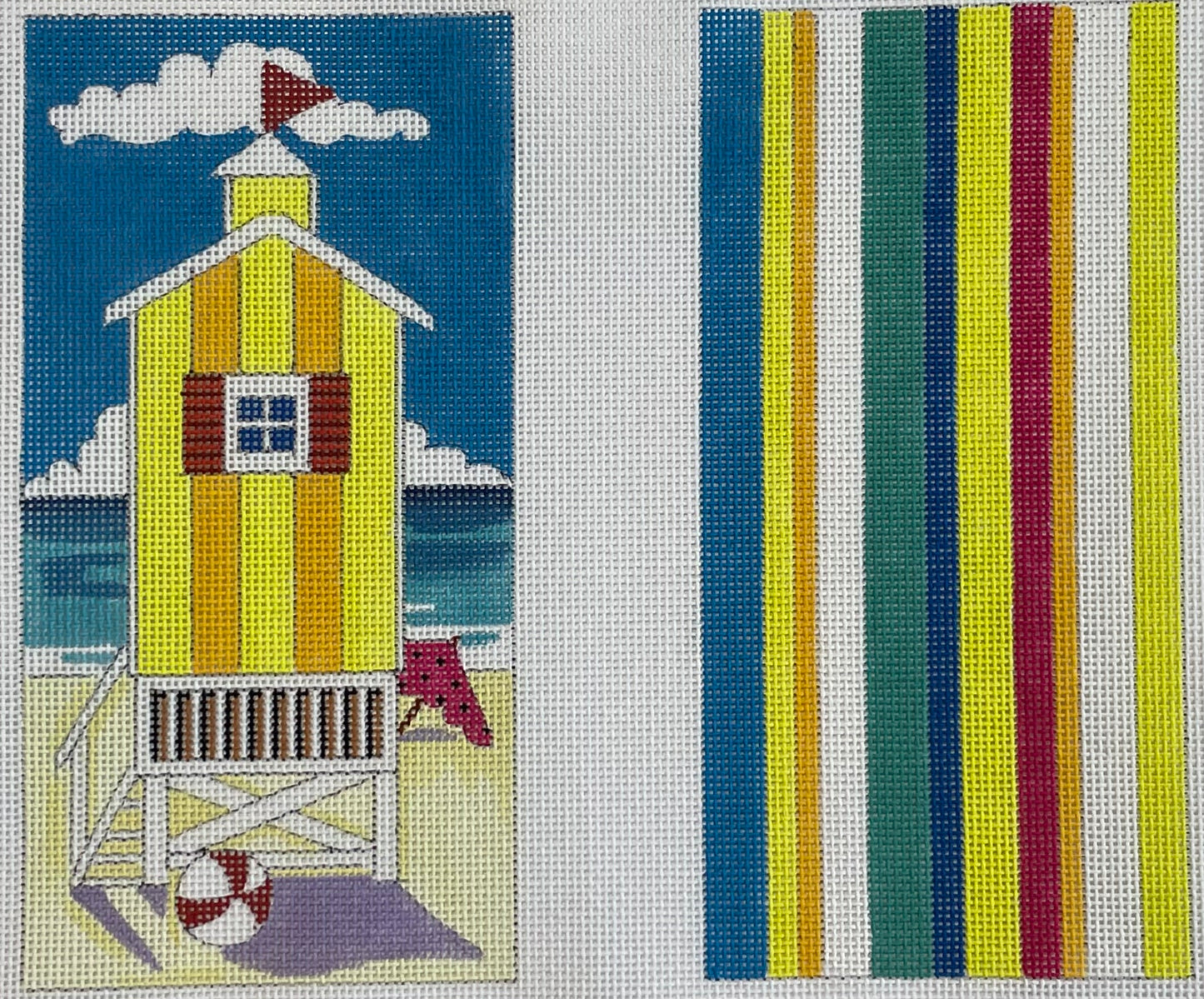 Beach Tower Eyeglasses Case