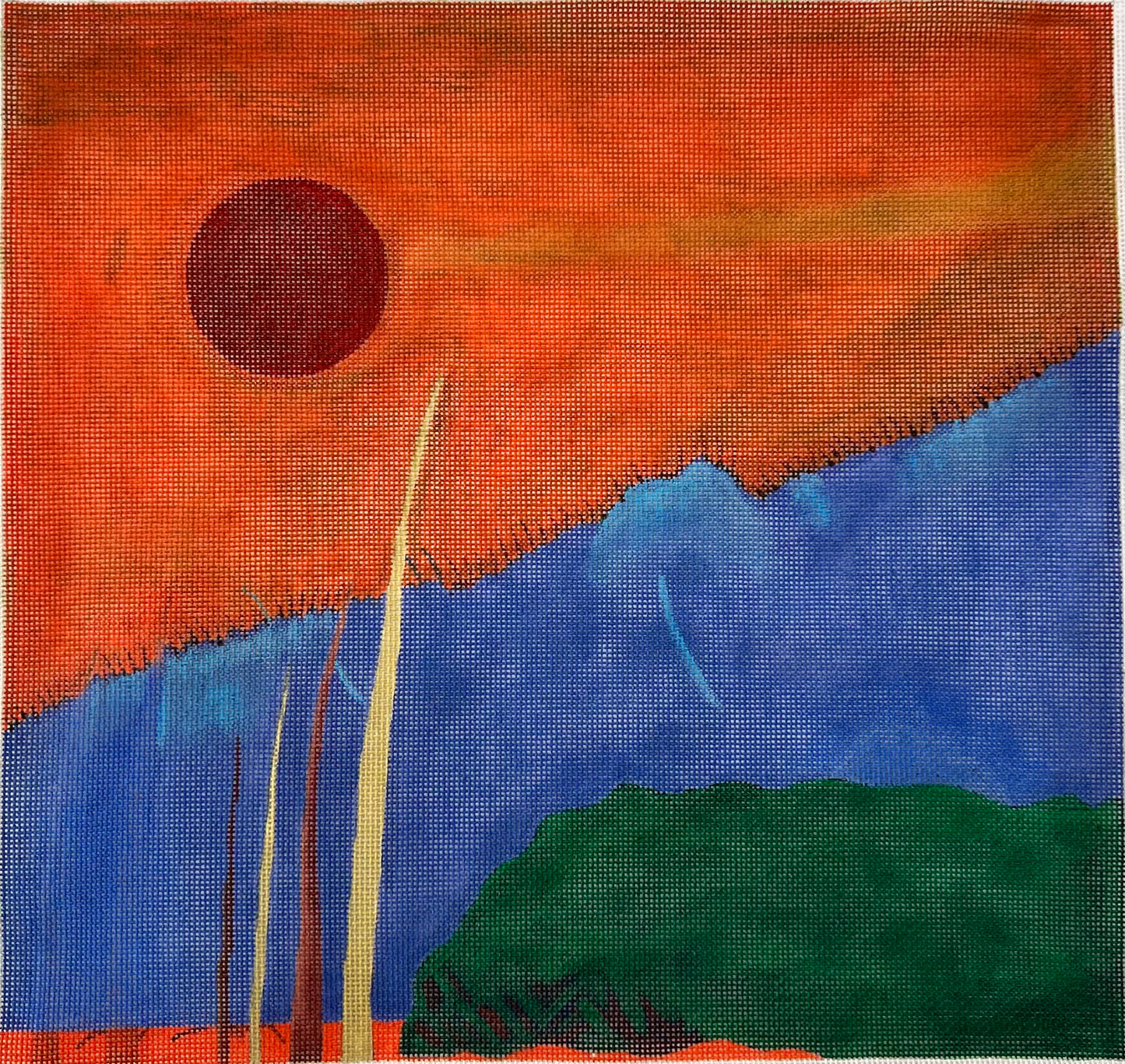 Abstract Sunset
