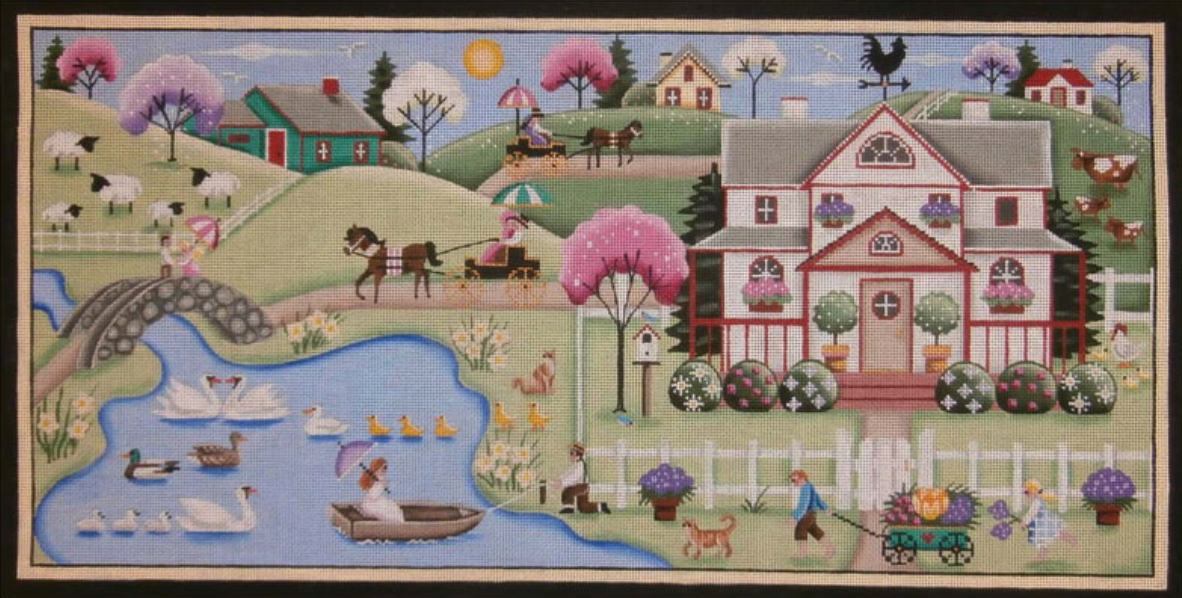 Springtime Village