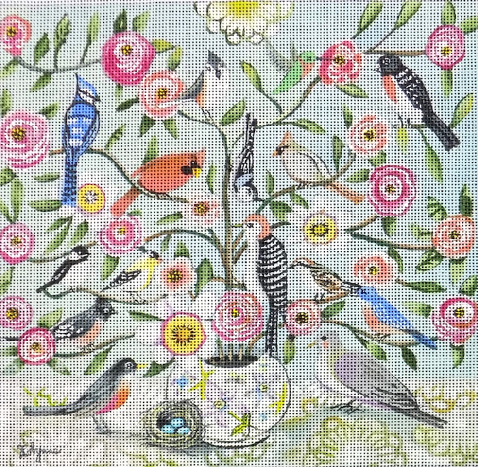 Birds & Roses