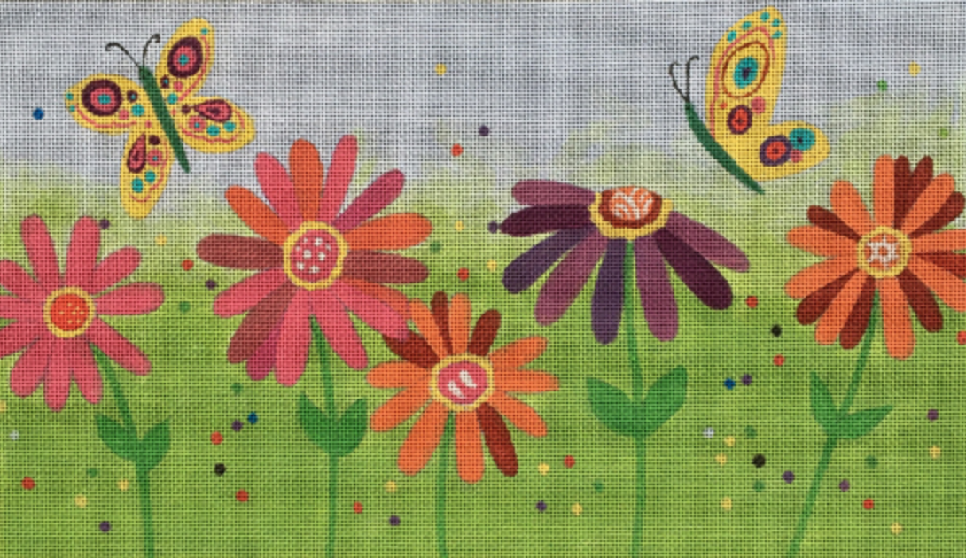 Spring Flowers & Butterflies