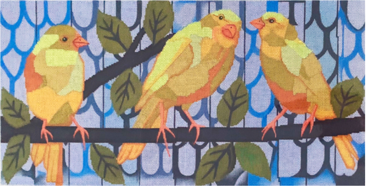 3 Birds Perched