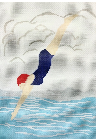 Diving Lady