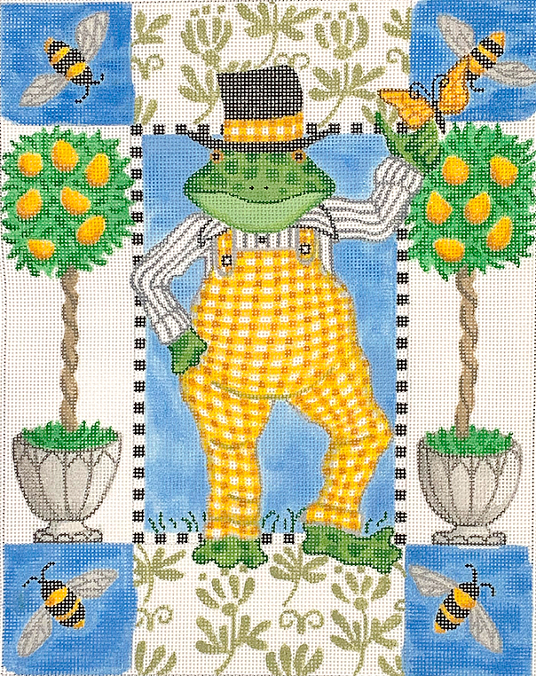 Frog in Overalls