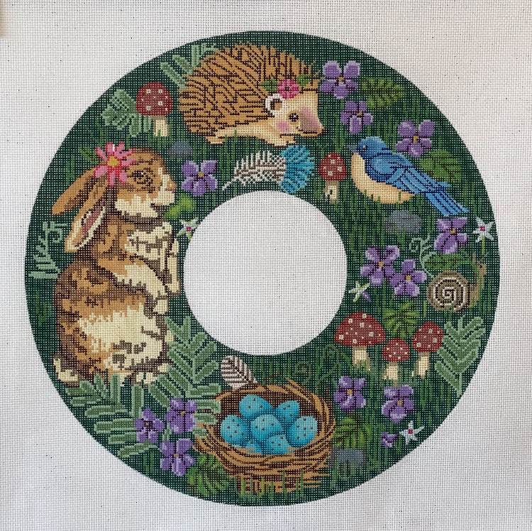 Woodland Forest Friends Wreath
