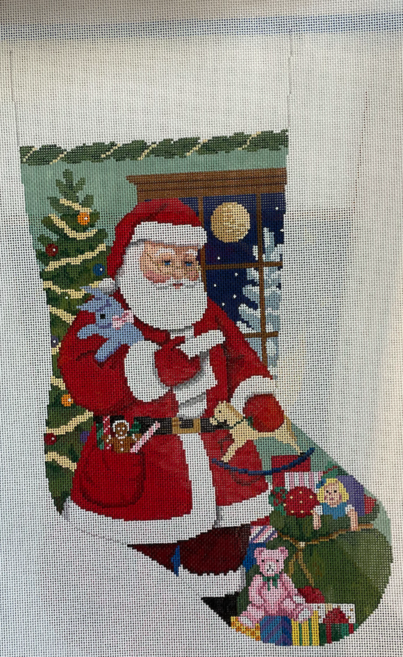 Santa's Toy Bag (Girls) Stocking