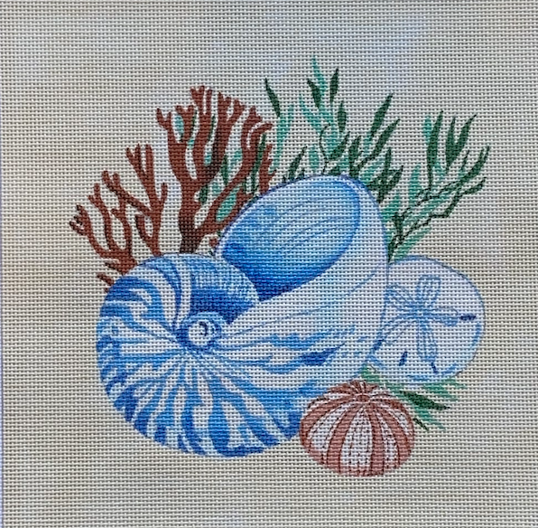 Blue Shell & Coral