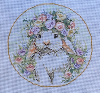 Bunny with Flower Crown