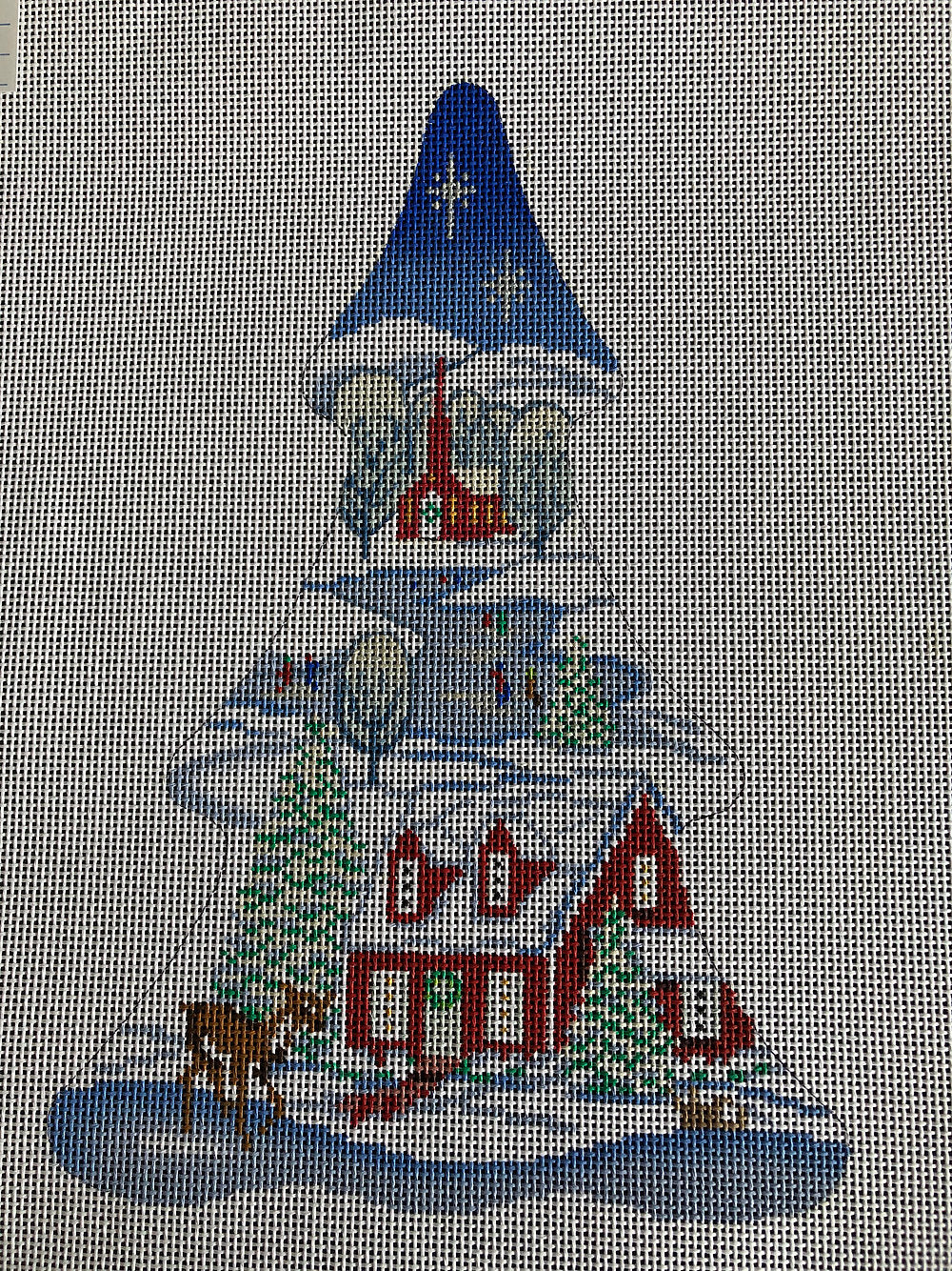 Winter Village Tree