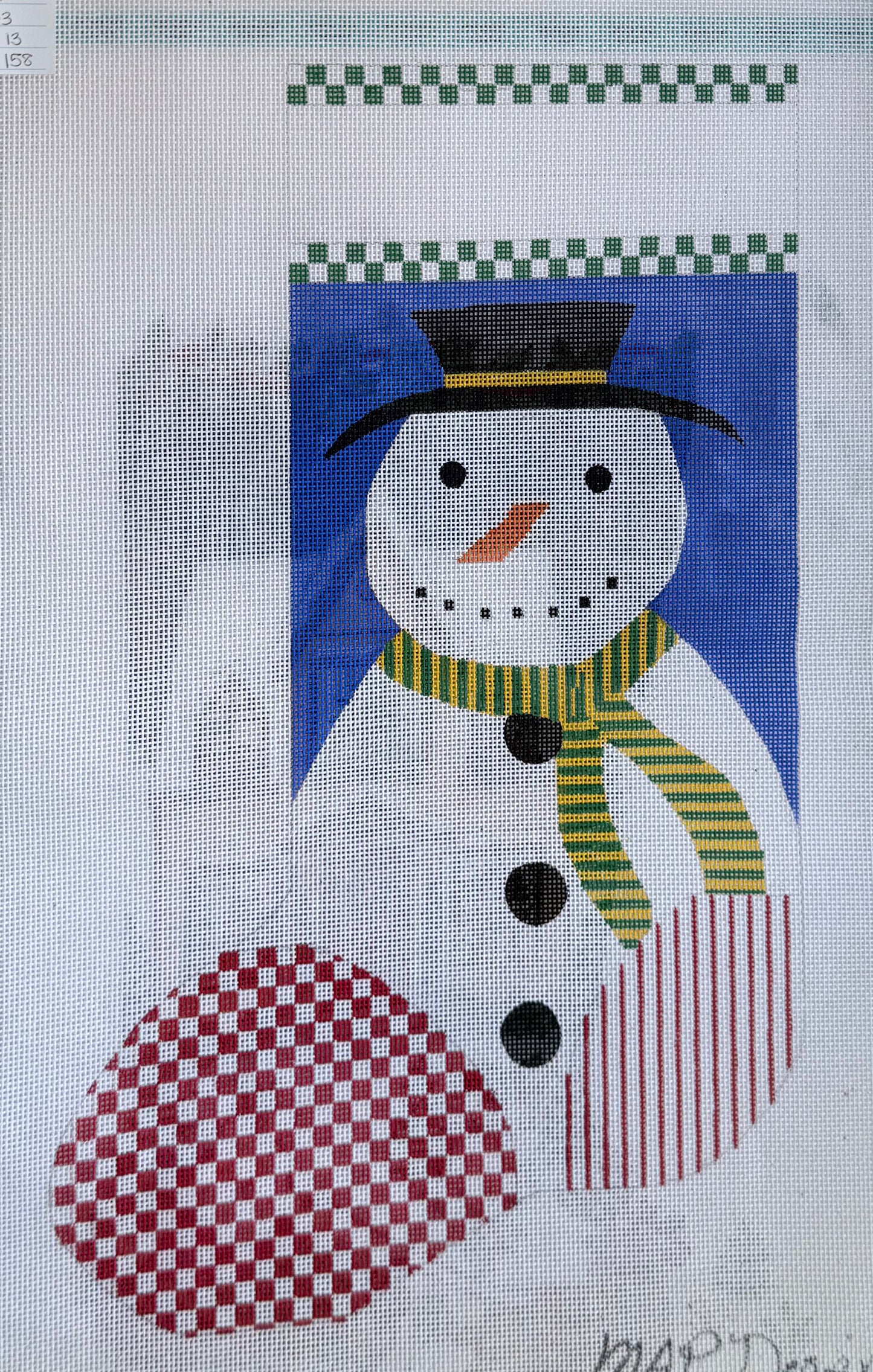 Snowman Stocking