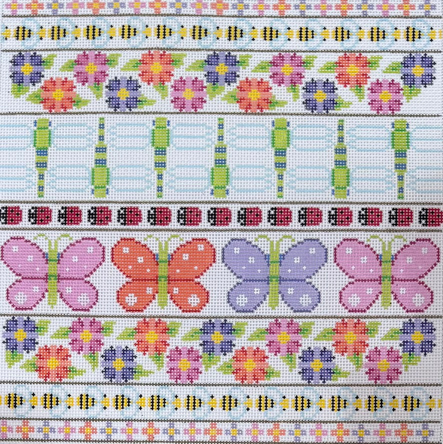 Bees, Butterflies, Dragonflies and Flowers