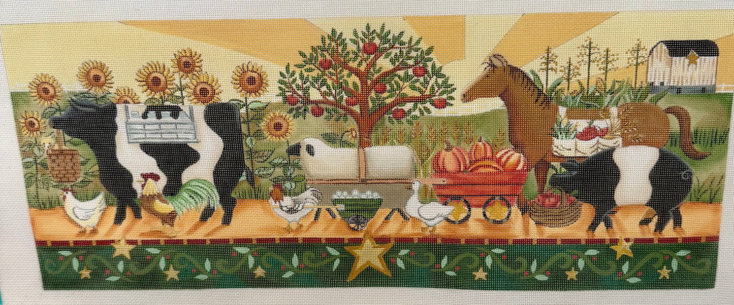 Farm Animals on the Way to Market