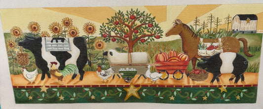 Farm Animals on the Way to Market