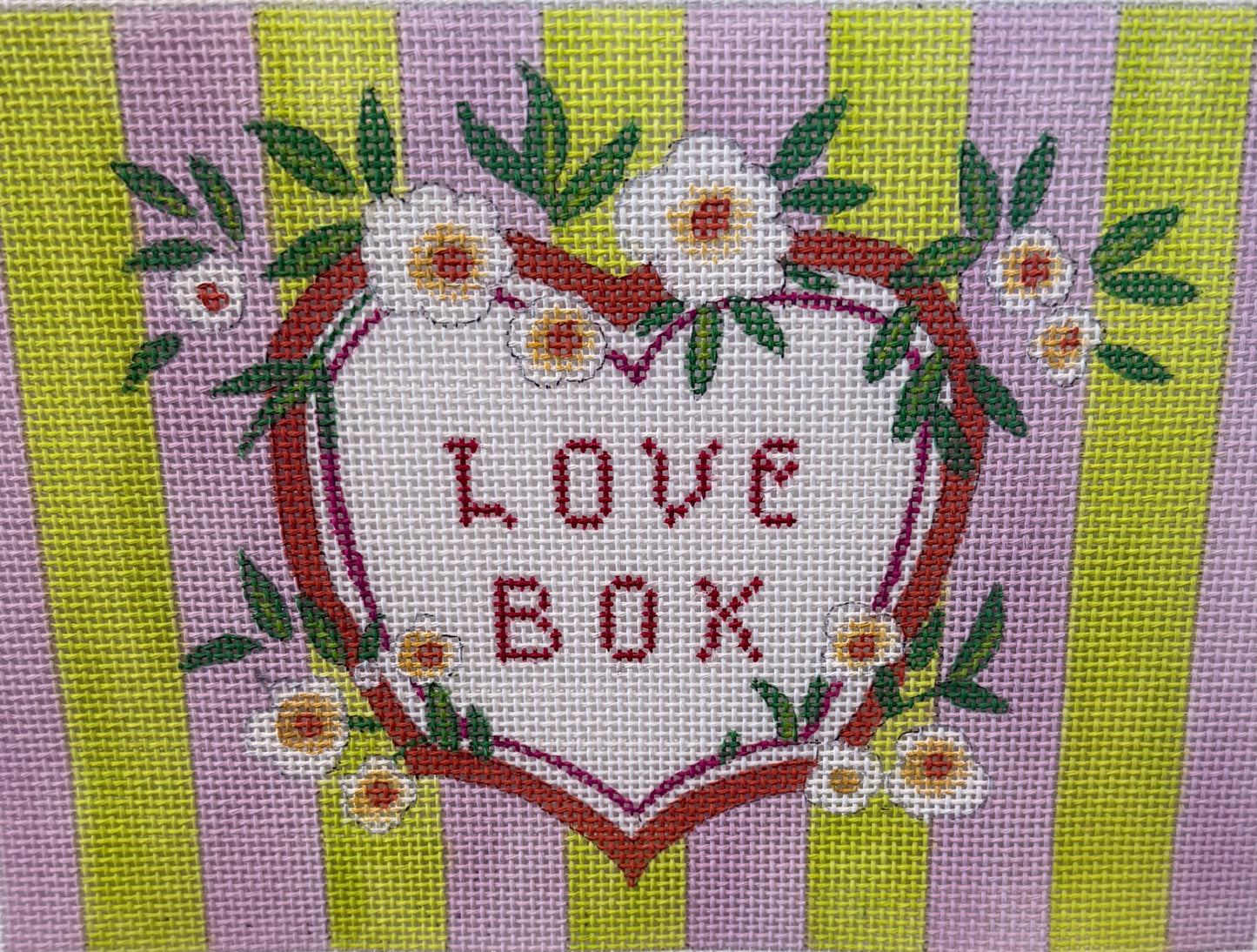 Striped Love Box