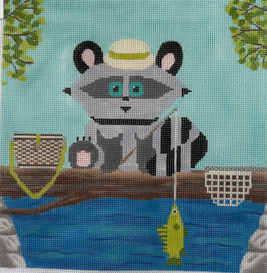 Fishing Racoon