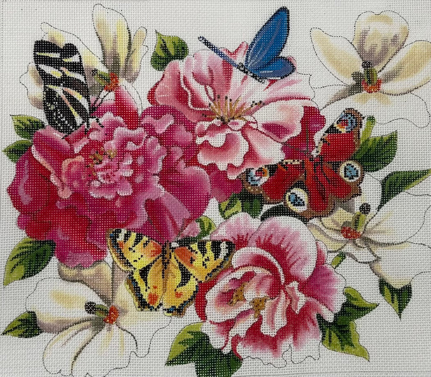 Flowers and Butterflies