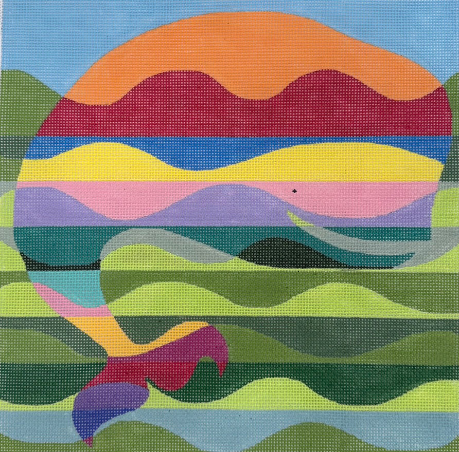 Colorful Whale