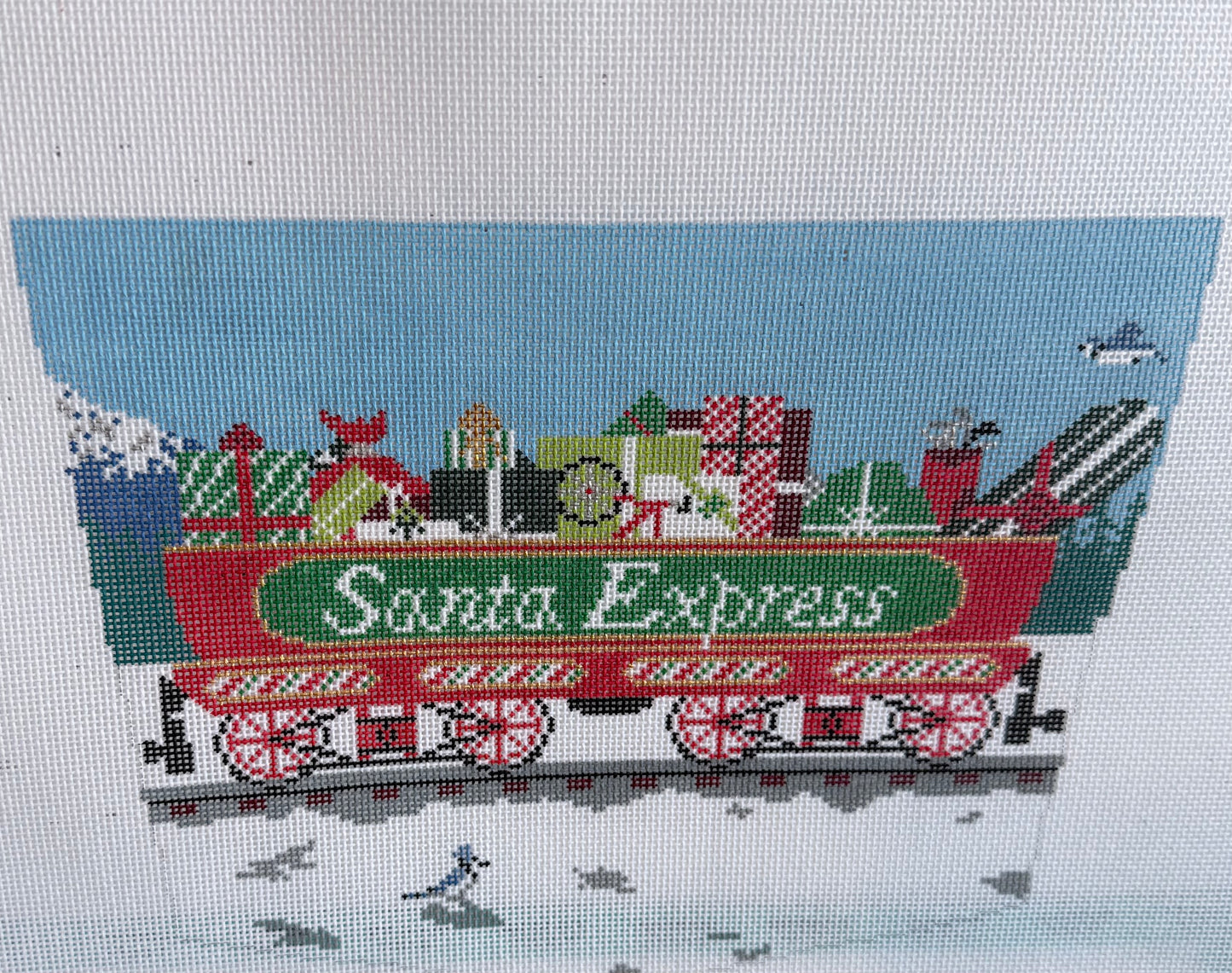 Santa Express Stocking Topper