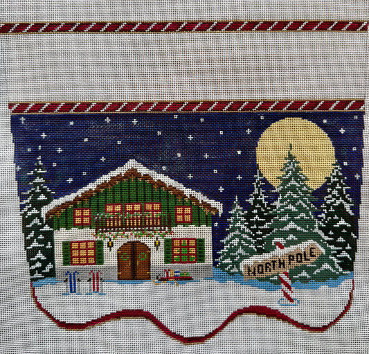 North Pole Stocking Topper