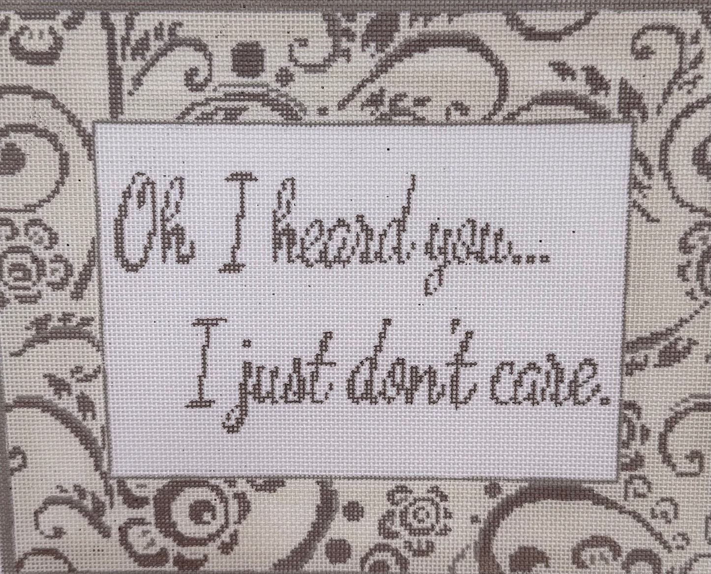 Oh I Heard You...