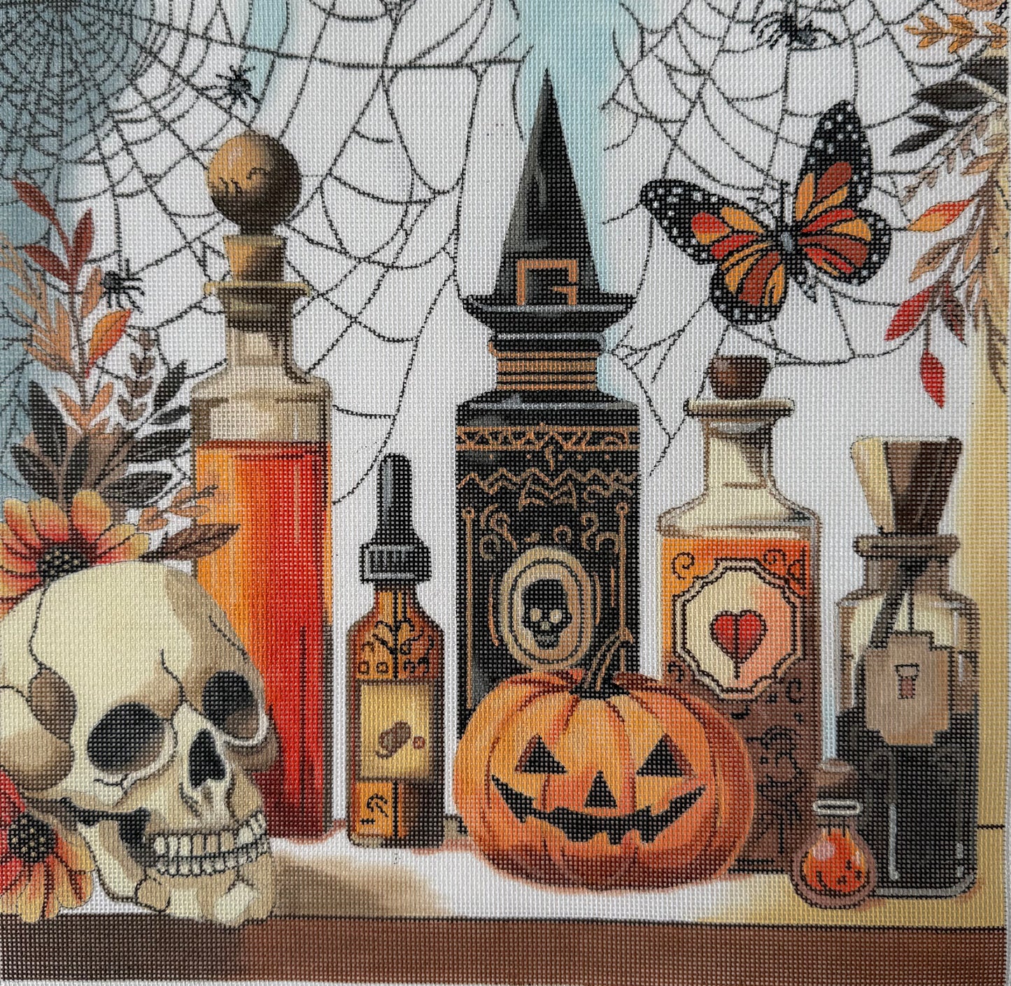 Spiders, Potions, and Skulls