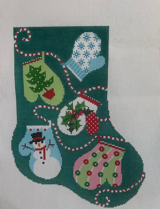 Christmas Mitten Stocking