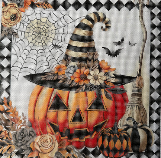 Witches Hat Jack 'O Lantern